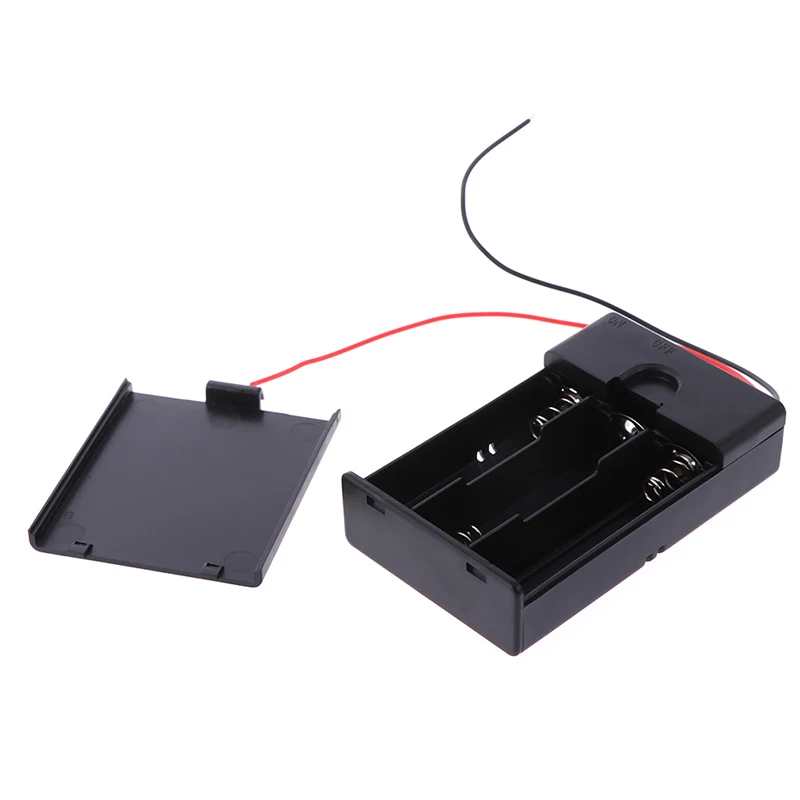 Battery box holder ON/OFF Switch for 3 X AA Battery Waterproof w/ wire 3 Slots drop shipping
Battery box holder ON/OFF Switch for 3 X AA Battery Waterproof w/ wire 3 Slots drop shipping