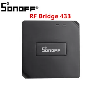 Sonoff RF Bridge WiFi 433 MHz Replacement Smart Home Automation Universal Switch Intelligent Domotica Wi-Fi Remote RF Controller
Sonoff RF Bridge WiFi 433 MHz Replacement Smart Home Automation Universal Switch Intelligent Domotica Wi-Fi Remote RF Controller