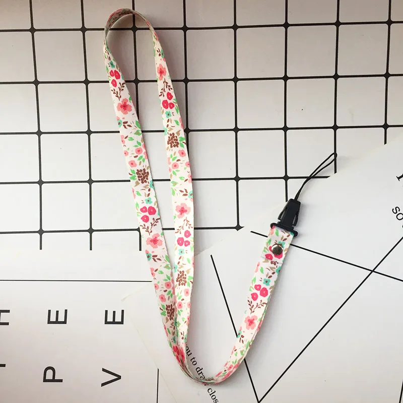 Tfshining Fashion Flowers Mobile Phone Straps Lanyard Neck Strap For Keys DIY Universal Phone Strap Rope For iphone Huawei Phone (3)