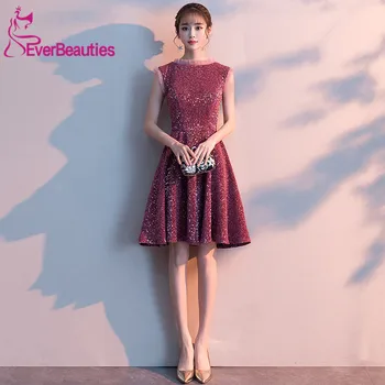 Shiny Sequins Homecoming Dresses 2020 Knee-Length Short Graduation Dress Vestidos De Graduacion
Shiny Sequins Homecoming Dresses 2020 Knee-Length Short Graduation Dress Vestidos De Graduacion