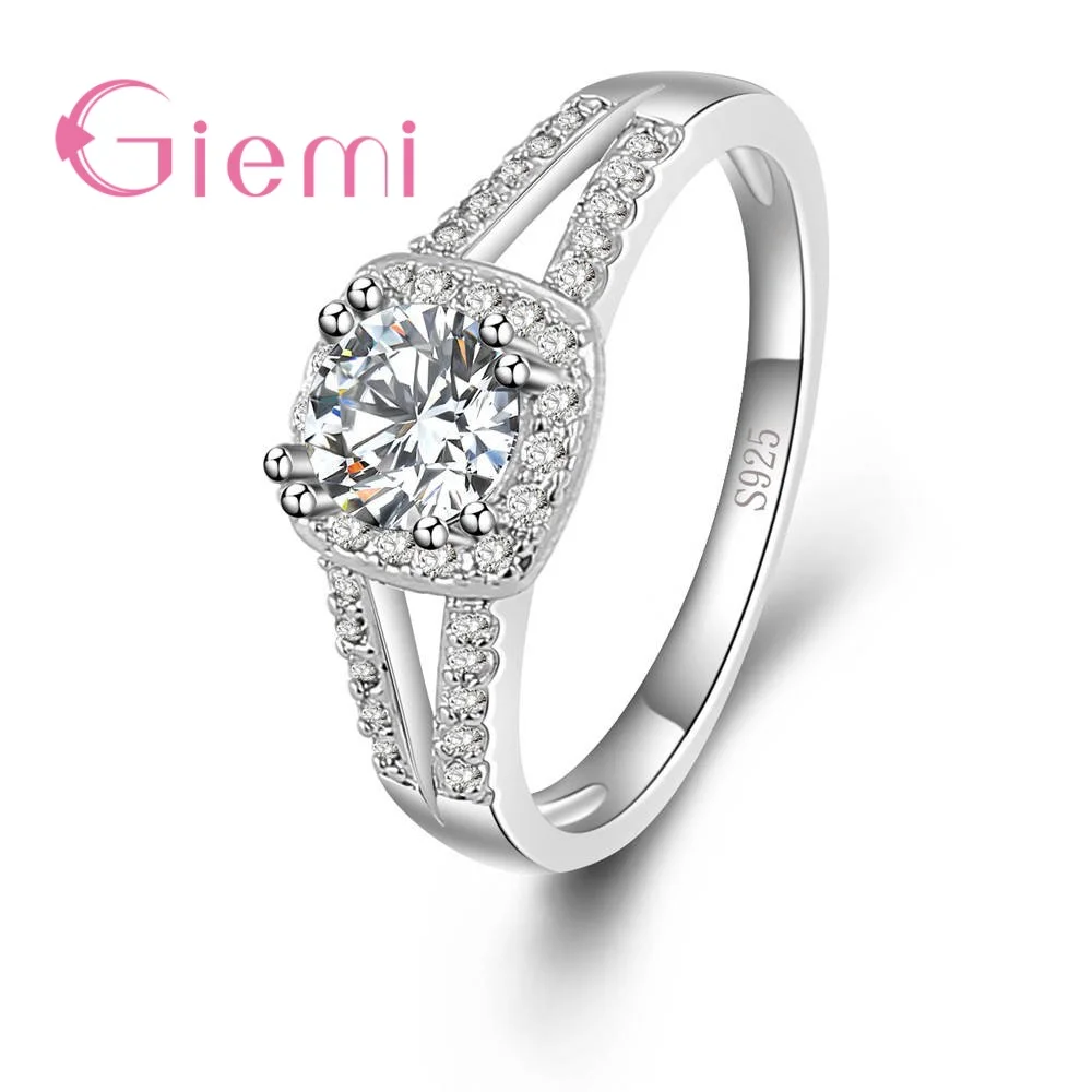 Top Quality Silver Jewelry Rings For Women Wife Party Office Wear Bijoux Shiny Crystal Elegant Accessories
Top Quality Silver Jewelry Rings For Women Wife Party Office Wear Bijoux Shiny Crystal Elegant Accessories