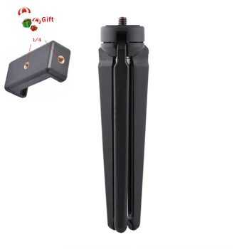Aluminum Tabletop Mini Lightweight Portable Tripod Universal For Phone Small Camera Multifunction Tripod
Aluminum Tabletop Mini Lightweight Portable Tripod Universal For Phone Small Camera Multifunction Tripod