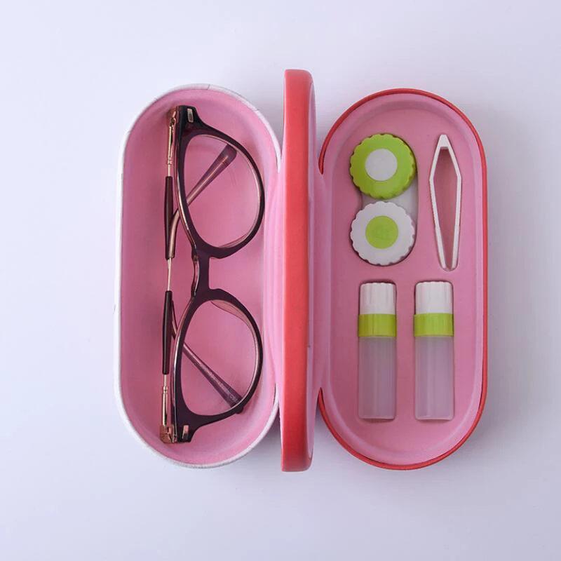 Glasses Case Contact Lens Case Eye Contacts Print Multi-function lentes de contacto etui na okulary lente de contato funda gafas
Glasses Case Contact Lens Case Eye Contacts Print Multi-function lentes de contacto etui na okulary lente de contato funda gafas