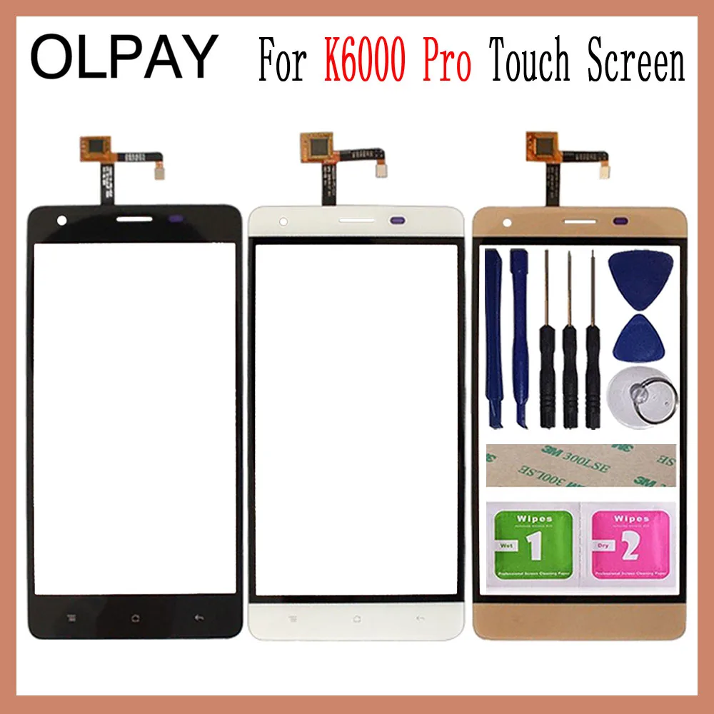 5 ''для Oukitel K6000 Pro Сенсорный экран дигитайзер панель запасные части сенсорный