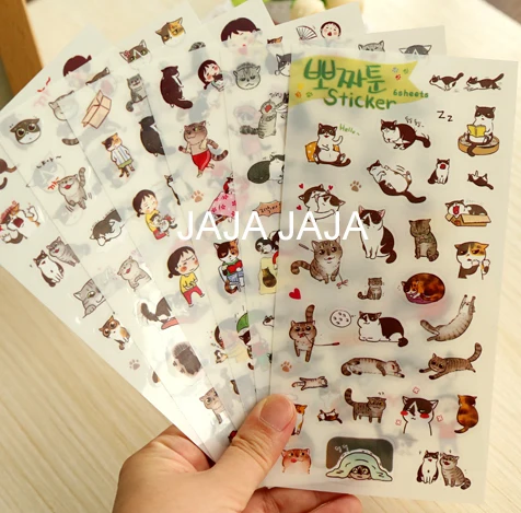 kawaii cartoon cat pattern series decoration stickers scrapbooking Zakka school supplies(tt-834)
kawaii cartoon cat pattern series decoration stickers scrapbooking Zakka school supplies(tt-834)