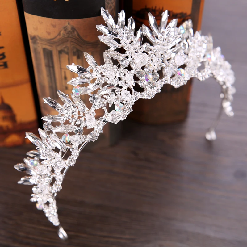 Luxury Rhinestone Tiaras Bridal Crown Headband Women Headpiece Floral Wedding Hair Accessories Crystal Bride Hair Jewelry HG105
Luxury Rhinestone Tiaras Bridal Crown Headband Women Headpiece Floral Wedding Hair Accessories Crystal Bride Hair Jewelry HG105