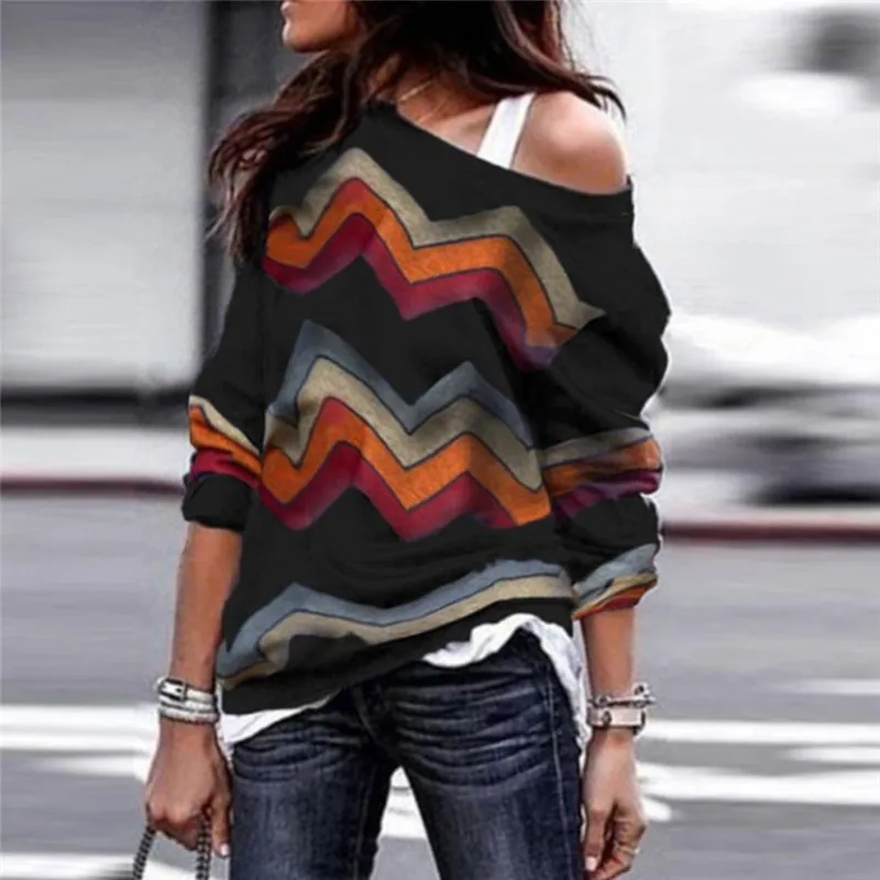 New Winter Girl Women Round neck Pullover Knitted Sweater shirts Women off shoulder printed Pullover Knitwear jumper Top clothes
New Winter Girl Women Round neck Pullover Knitted Sweater shirts Women off shoulder printed Pullover Knitwear jumper Top clothes