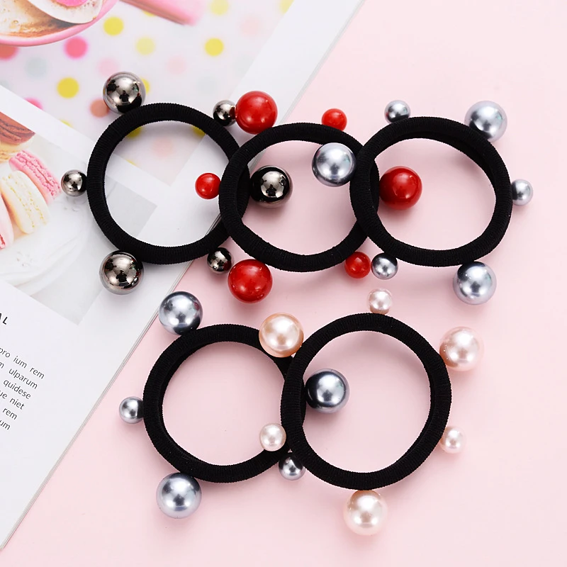 1pcs / Wholesale Ladies And Girls Hair Accessories Pearl Elastic Band 5 Styles Ponytail Clip Elastic Hair Band Multicolor
1pcs / Wholesale Ladies And Girls Hair Accessories Pearl Elastic Band 5 Styles Ponytail Clip Elastic Hair Band Multicolor