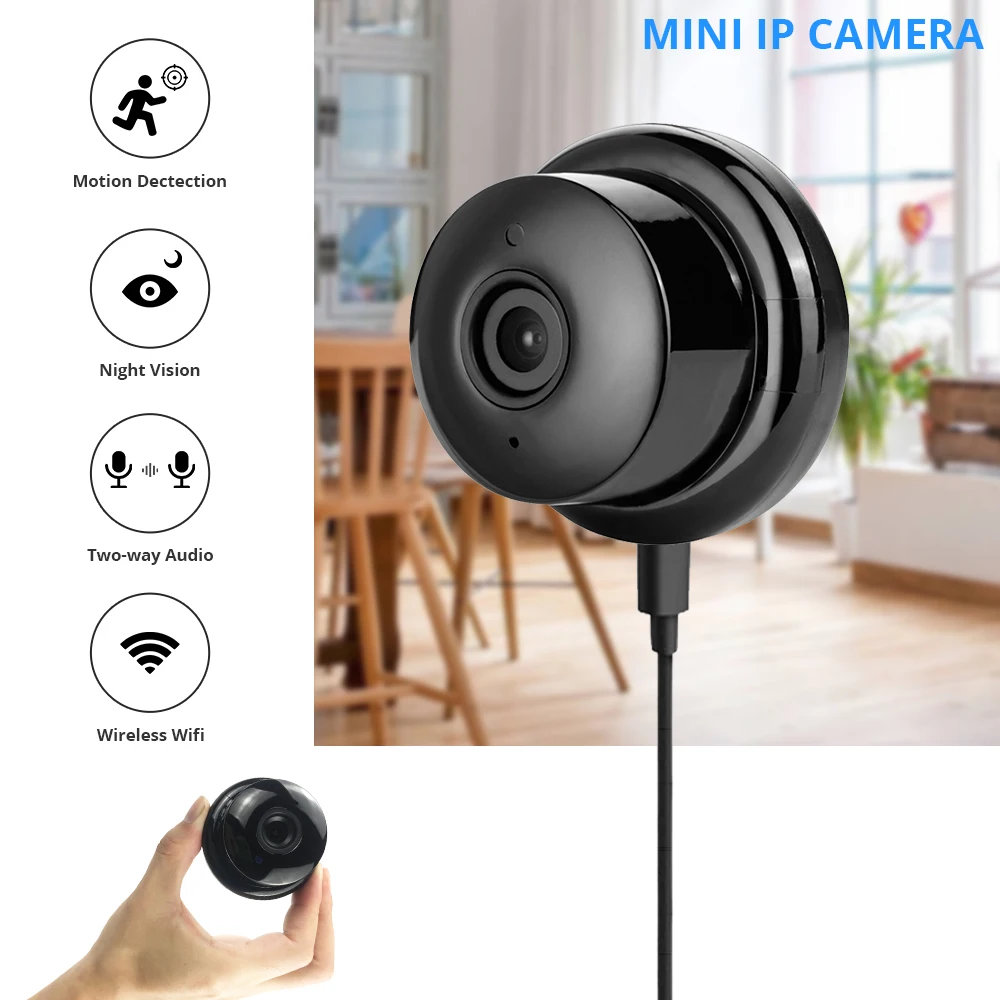 Zclever Mini Home Security Wireless Camera Full HD 720P / 1080P IP Camera with Night Vision 2-Way Audio Motion Detection
Zclever Mini Home Security Wireless Camera Full HD 720P / 1080P IP Camera with Night Vision 2-Way Audio Motion Detection