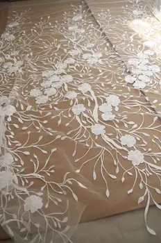5 yards ivoryLace Fabric, vintage rose embroidered tulle lace fabric, bridal wedding decoration
5 yards ivoryLace Fabric, vintage rose embroidered tulle lace fabric, bridal wedding decoration