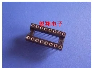 Free shipping 16P IC socket hole 16 foot hole DIP IC socket connector seat