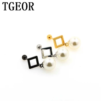 free shipping Hot Charm 30pcs 16G square dangle simulated pearl surgical Stainless Steel ear tragus piercing earring
free shipping Hot Charm 30pcs 16G square dangle simulated pearl surgical Stainless Steel ear tragus piercing earring