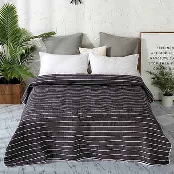 Black White Stripes Soft Comfortable Quilts Bed Quilt Comforter Washable Quilted Adults Bedding Duvet Summer Quilts Blanket #sw
Black White Stripes Soft Comfortable Quilts Bed Quilt Comforter Washable Quilted Adults Bedding Duvet Summer Quilts Blanket #sw