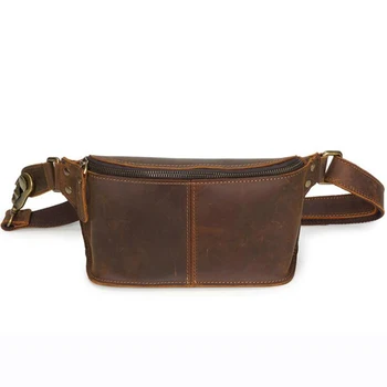 NIUBOA Brown Genuine Leather Waist Bag Chest Pack Men Messenger Bags Vintage Shoulder Casual Bag bolsa masculina Waist bags
NIUBOA Brown Genuine Leather Waist Bag Chest Pack Men Messenger Bags Vintage Shoulder Casual Bag bolsa masculina Waist bags