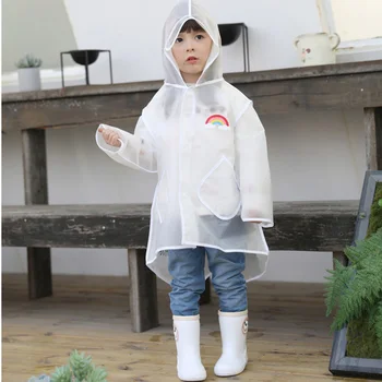 Transparent Cartoon Raincoat Poncho Kids Waterproof Rain Gear Bag For Boys Roupas Infantis Menina Raincoats For Girls 40YY0048
Transparent Cartoon Raincoat Poncho Kids Waterproof Rain Gear Bag For Boys Roupas Infantis Menina Raincoats For Girls 40YY0048