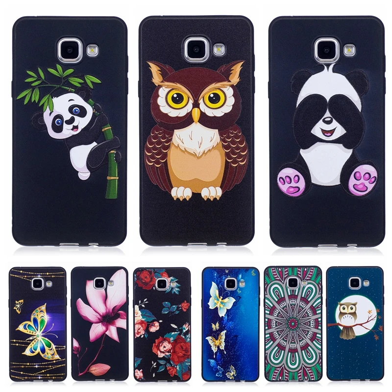 Soft Cover Case For Samsung Galaxy A3 2016 A310 A310F 3D Relief Owl Panda Flower Black TPU Silicone Cartoon Case Funda Coque
Soft Cover Case For Samsung Galaxy A3 2016 A310 A310F 3D Relief Owl Panda Flower Black TPU Silicone Cartoon Case Funda Coque