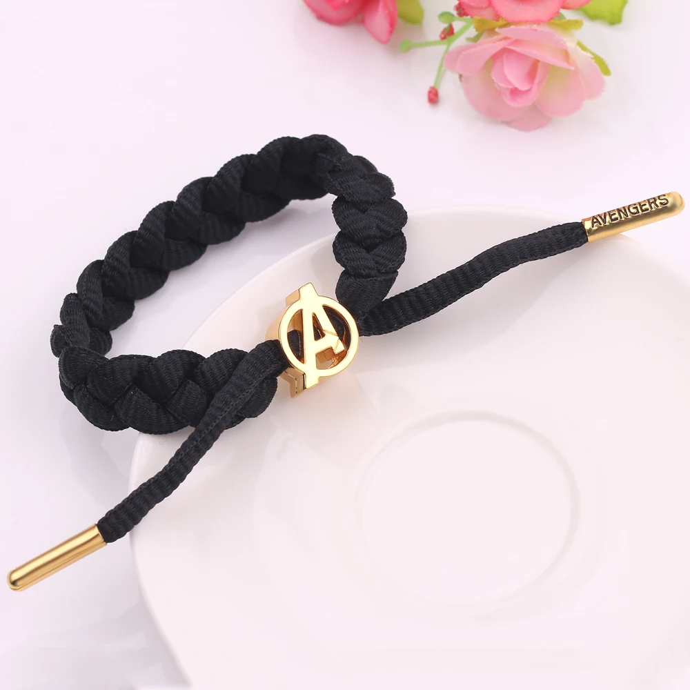 Avengers 4 Mar Logo A Sign Ouch Character-specif Color Handmade Woven Rope Bracelet Bangle Women & Men lovers Jewelry
Avengers 4 Mar Logo A Sign Ouch Character-specif Color Handmade Woven Rope Bracelet Bangle Women & Men lovers Jewelry