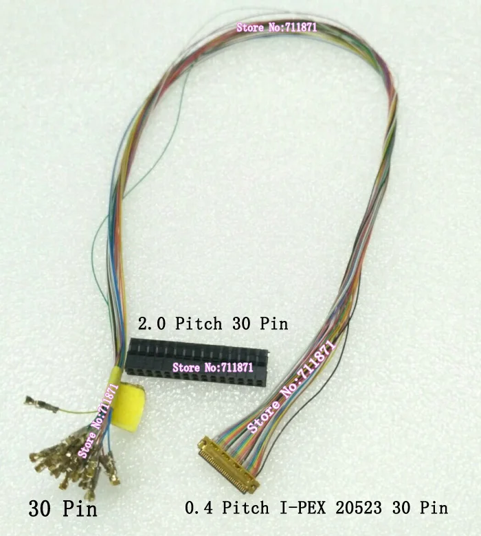 DIY Custom I-PEX 0,4 шаг 30P 20523 кабель для экрана, линия 30 контактов, полноразмерный кабель для экрана под заказ, линейный кабель IPEX 20523 30, линейный кабель для экрана
DIY Custom I-PEX 0,4 шаг 30P 20523 кабель для экрана, линия 30 контактов, полноразмерный кабель для экрана под заказ, линейный кабель IPEX 20523 30, линейный кабель для экрана
