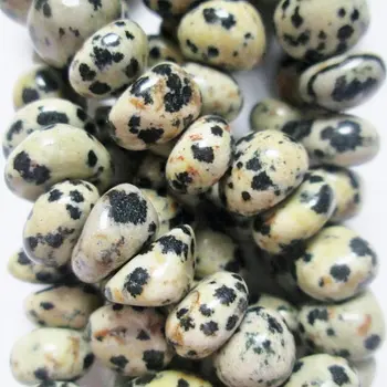 Natural Dalmation Jasper Beads - approx. 10 mm Gemstone Beads - Strand 16", 62 beads
Natural Dalmation Jasper Beads - approx. 10 mm Gemstone Beads - Strand 16", 62 beads