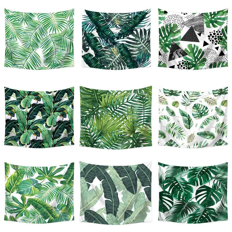 110*130cm Tropical Plant Leaves Wall Cloth Tapestry Polyester Hanging Wall Carpet Decorative Tablecloth Blanket Home Decor 60029
110*130cm Tropical Plant Leaves Wall Cloth Tapestry Polyester Hanging Wall Carpet Decorative Tablecloth Blanket Home Decor 60029