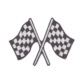 Aanywe Patch Checkered flag chequered auto car racing rockabilly applique iron-on patch
Aanywe Patch Checkered flag chequered auto car racing rockabilly applique iron-on patch