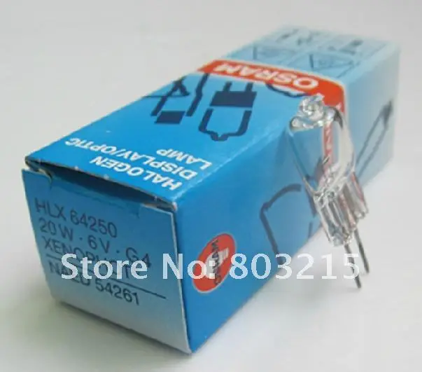 10pieces- OSRAM 64250 20w 6v g4 jc halogen lamp for projector microscopes bulb 6v20w
10pieces- OSRAM 64250 20w 6v g4 jc halogen lamp for projector microscopes bulb 6v20w