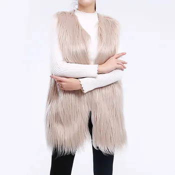 Casual Outwears Loose Jackets Coats 2018 Autumn Winter Women Artificial Fur Vest Soft Warm Mid Long Plus Size XXXl
Casual Outwears Loose Jackets Coats 2018 Autumn Winter Women Artificial Fur Vest Soft Warm Mid Long Plus Size XXXl