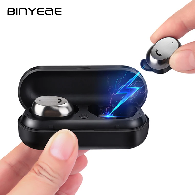 BINYEAE Wireless Earphones Mini M9 TWS 4.1 Earbuds Blutooth Charge Case Earbud Metal for Xiaomi iphone MP3 Earphone
BINYEAE Wireless Earphones Mini M9 TWS 4.1 Earbuds Blutooth Charge Case Earbud Metal for Xiaomi iphone MP3 Earphone