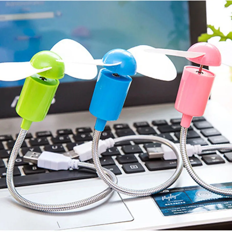 Портативный мини-вентилятор USB гаджеты гибкие холодный для портативных ПК