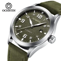 OCHSTIN Luxury Brand Fashion Sports Mechanical Watches Leather Strap Men's Automatic watches Horloges Mannen reloj hombre image