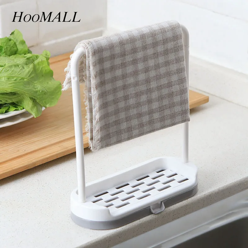 Hoomall Kitchen Sponge Storage Racks Multifunctional Towel Rack Kitchen Sink Countertop Rag Stand With Water Tray Supplies
Hoomall Kitchen Sponge Storage Racks Multifunctional Towel Rack Kitchen Sink Countertop Rag Stand With Water Tray Supplies