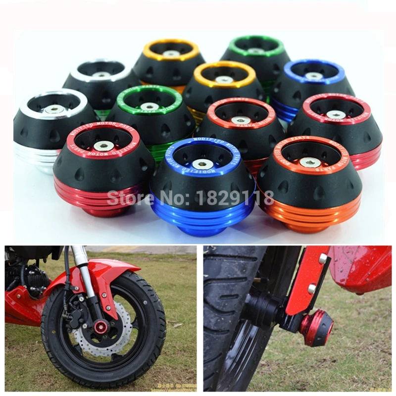RPMMOTOR Motorbike Falling Protection CNC aluminum Motorcycle Front Rear Fork Wheel Frame Slider Crash Pads unviersal for Yamaha
RPMMOTOR Motorbike Falling Protection CNC aluminum Motorcycle Front Rear Fork Wheel Frame Slider Crash Pads unviersal for Yamaha