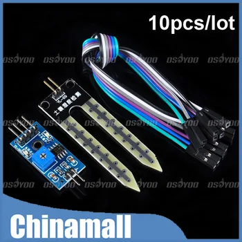 Soil Hygrometer Detection Moisture Sensor Module for Arduino with Probe New 10pcs/lot Free Shipping & Drop Shipping
Soil Hygrometer Detection Moisture Sensor Module for Arduino with Probe New 10pcs/lot Free Shipping & Drop Shipping