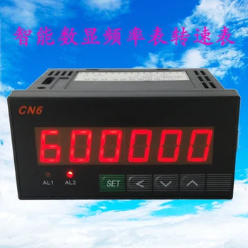 CN6 intelligent digital display tachometer frequency speed controller CNA6 frequency- meter input -switch
CN6 intelligent digital display tachometer frequency speed controller CNA6 frequency- meter input -switch