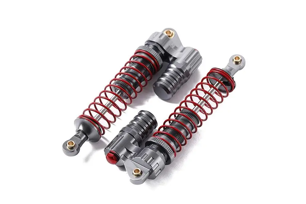 4 pieces Metal hydraulic shock absorber for 1:10 crawler type RC Axial SCX10 Tamiya CC01 rock crawler toy accessory
4 pieces Metal hydraulic shock absorber for 1:10 crawler type RC Axial SCX10 Tamiya CC01 rock crawler toy accessory