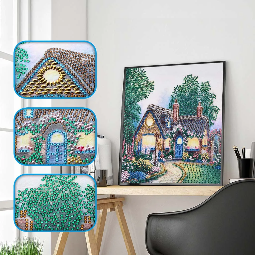 Special Shaped Diamond Painting DIY 5D Partial Drill Cross Stitch Kits Crystal Rhinestone Picture landscape Scenery art
Special Shaped Diamond Painting DIY 5D Partial Drill Cross Stitch Kits Crystal Rhinestone Picture landscape Scenery art