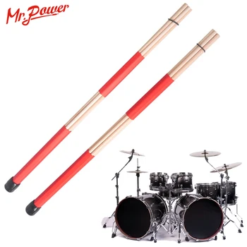 1 Pair 40cm Hot Rods Jazz Drum Brushes Drum Sticks 7 Dowels Red Drumsticks Customized Thunder Rod for Percussion Accessories
1 Pair 40cm Hot Rods Jazz Drum Brushes Drum Sticks 7 Dowels Red Drumsticks Customized Thunder Rod for Percussion Accessories