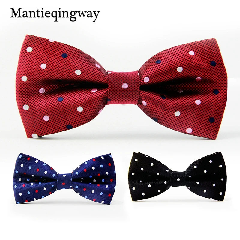 Mantieqingway Solid & Dot Bow Tie Wedding Geometric Noeud Papillon Men & Women Polyester Silk Cravat Bowties Female Neckwear
Mantieqingway Solid & Dot Bow Tie Wedding Geometric Noeud Papillon Men & Women Polyester Silk Cravat Bowties Female Neckwear