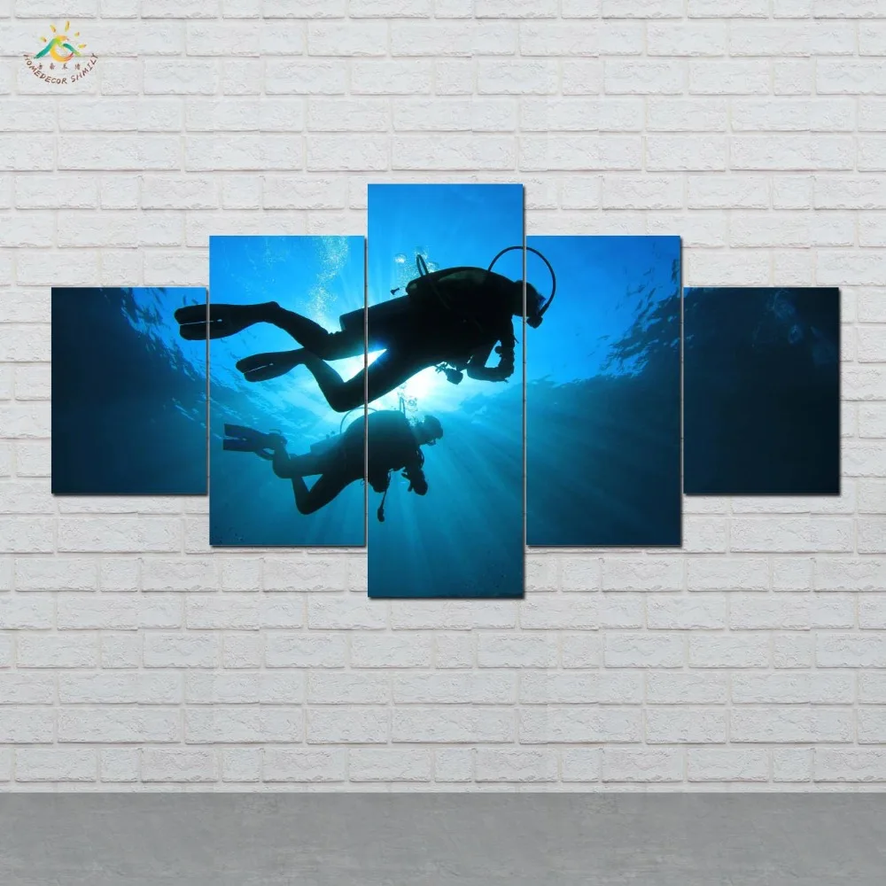 Scuba Diving Wall Art Canvas Painting Posters and Prints Decorative Picture Decoration Home For Living Room 5 PIECES
Scuba Diving Wall Art Canvas Painting Posters and Prints Decorative Picture Decoration Home For Living Room 5 PIECES