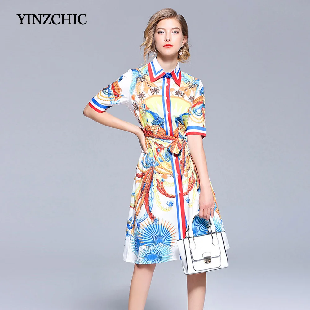 Summer Woman Print Midi Dress Sash Waisted Female Casual Straight Dresses Phoniex Printed Mid Dresses Women Elegant Lady Dress
Summer Woman Print Midi Dress Sash Waisted Female Casual Straight Dresses Phoniex Printed Mid Dresses Women Elegant Lady Dress
