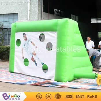 Bingo Inflatable Football field Gate Inflated Soccer Goal 3m long Kids Shooting Practise toy sports
Bingo Inflatable Football field Gate Inflated Soccer Goal 3m long Kids Shooting Practise toy sports