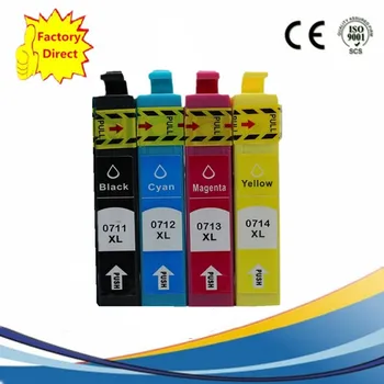 T0711 T0714 T0715XL Ink Cartridges Replacement Stylus SX110 SX115 SX215 SX218 SX400 SX405 SX410 SX415 SX515W
T0711 T0714 T0715XL Ink Cartridges Replacement Stylus SX110 SX115 SX215 SX218 SX400 SX405 SX410 SX415 SX515W