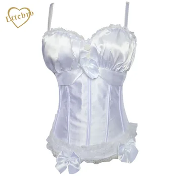 White Peasant Burlesque Overbust Corset
White Peasant Burlesque Overbust Corset