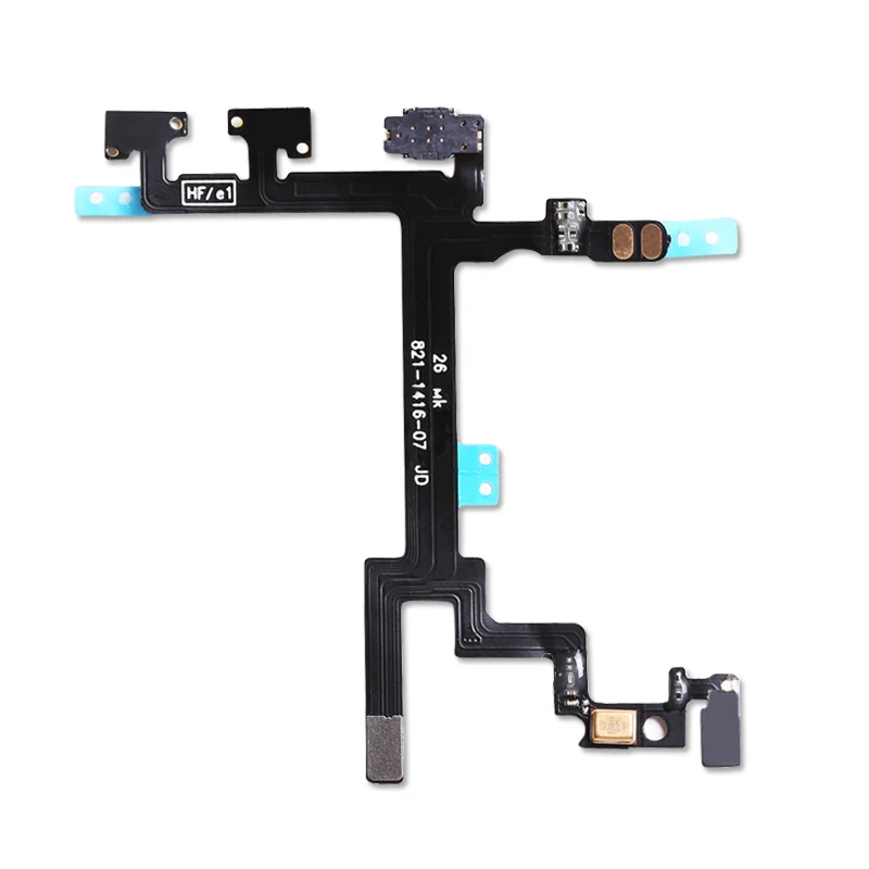 High Quality Switch ON OFF Lock Power Volume Mute Button Flex Cable For iPhone 5 5G Flex Ribbon Replacement Parts
High Quality Switch ON OFF Lock Power Volume Mute Button Flex Cable For iPhone 5 5G Flex Ribbon Replacement Parts