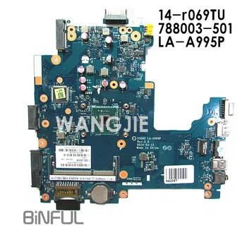 For HP 240 G3 14-R series laptop motherboard 788003-001 788003-501 ZSO40 LA-A995P N3540 tested
For HP 240 G3 14-R series laptop motherboard 788003-001 788003-501 ZSO40 LA-A995P N3540 tested