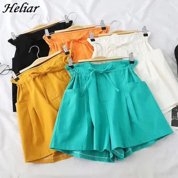 HELIAR High Waist Shorts Women Shorts Casual Elastic Short With Pocket 2019 Summer Streetwear Wide Leg Fashion Students Shorts
HELIAR High Waist Shorts Women Shorts Casual Elastic Short With Pocket 2019 Summer Streetwear Wide Leg Fashion Students Shorts