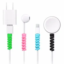 Cable-Protector Headset Earphone-Winder Protective-Cable-Cover New for iPhone 2pcs Data-Line Cable-Protector Headset Earphone-Winder Protective-Cable-Cover New for iPhone 2pcs Data-Line