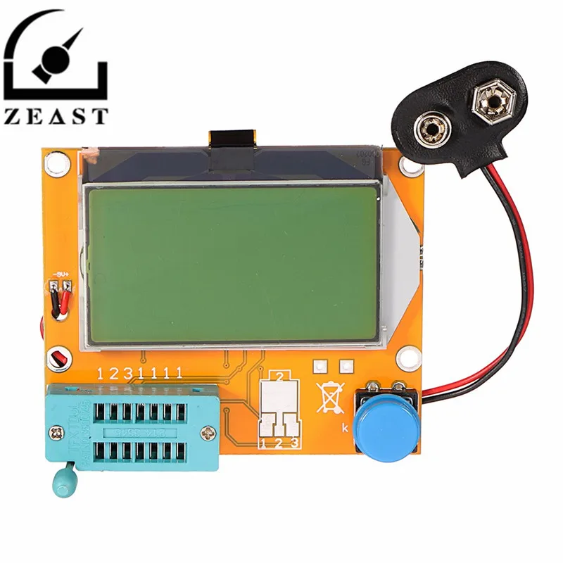 LCR-T4 12864 LCD Digital Graphical Transistor Tester Resistance Capacitance ESR SCR Meter MOS/PNP/NPN
LCR-T4 12864 LCD Digital Graphical Transistor Tester Resistance Capacitance ESR SCR Meter MOS/PNP/NPN