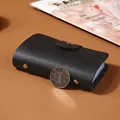 Держатель для карт Н088 мужской, из искусственной кожи, на 24 карты