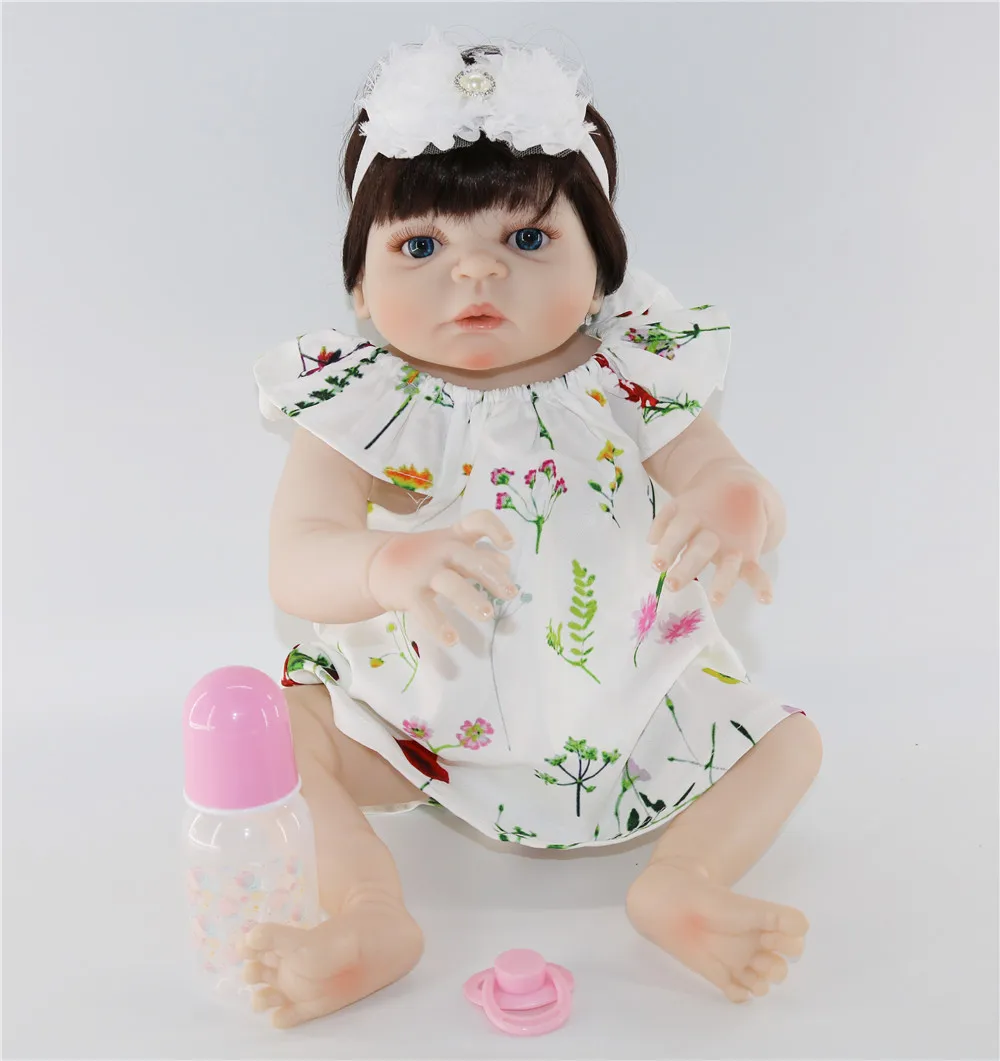 bebes reborn doll 23"57cm soft Silicone reborn baby doll adorable Lifelike toddler Bonecas girl kid menina de silicone doll
bebes reborn doll 23"57cm soft Silicone reborn baby doll adorable Lifelike toddler Bonecas girl kid menina de silicone doll
